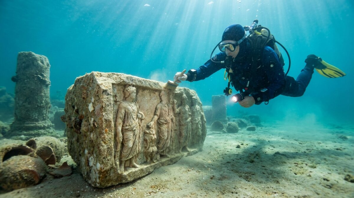 découvrez la récente découverte des vestiges de l'une des sept merveilles du monde, retrouvés en mer après plus de 1 600 ans de disparition. une révélation historique fascinante.