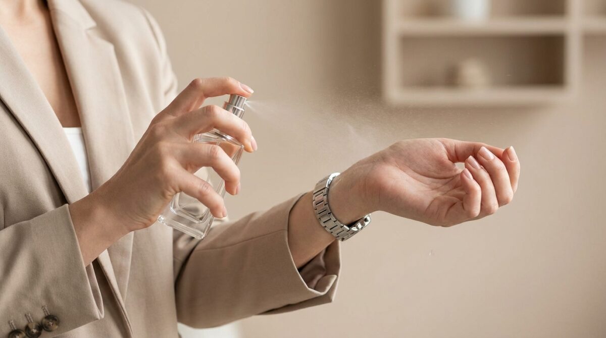 découvrez l'astuce simple pour faire durer votre parfum du matin au soir sans frotter ni vaporiser sur les poignets ou le cou, et profitez d'une fragrance qui tient toute la journée.