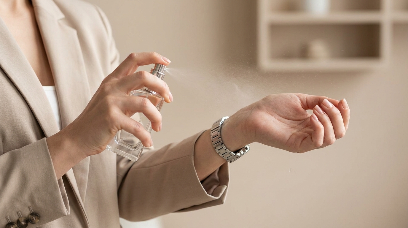 découvrez l'astuce simple pour faire durer votre parfum du matin au soir sans frotter ni vaporiser sur les poignets ou le cou, et profitez d'une fragrance qui tient toute la journée.