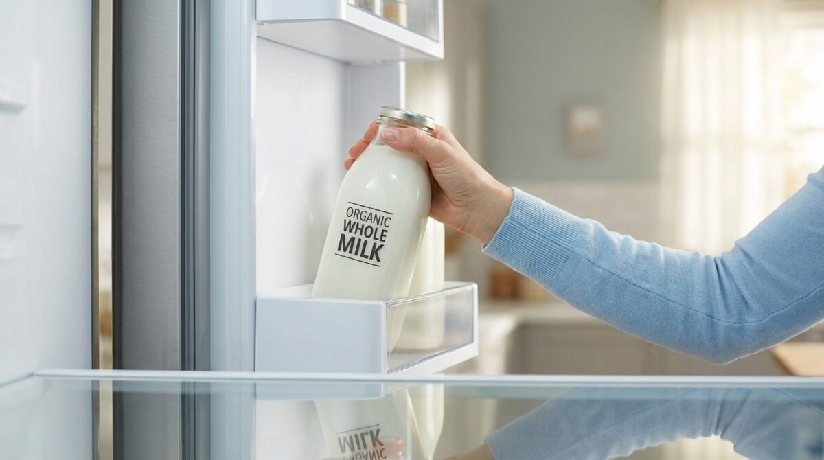 découvrez pourquoi garder le lait dans la porte du réfrigérateur peut altérer sa fraîcheur et compromettre sa conservation, avec des conseils pour mieux le stocker.